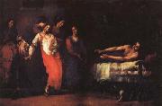 Giovanni da san giovanni The Wedding Night France oil painting artist